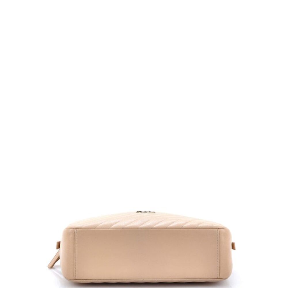 Chanel Camera Bag Diagonal Quilted Goatskin Small Neutral - Picture 4 of 7